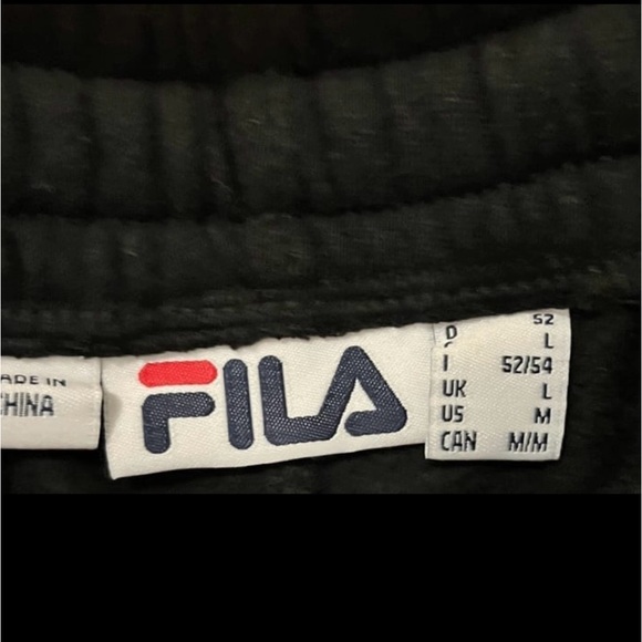 MEN’S FILA SWEATPANTS Straight Leg - Picture 6 of 12